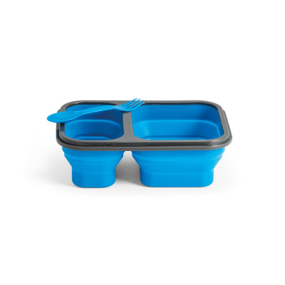 DILL. Lunch Box. Retractable hermetic box in silicone and PP (480 and 760 mL)